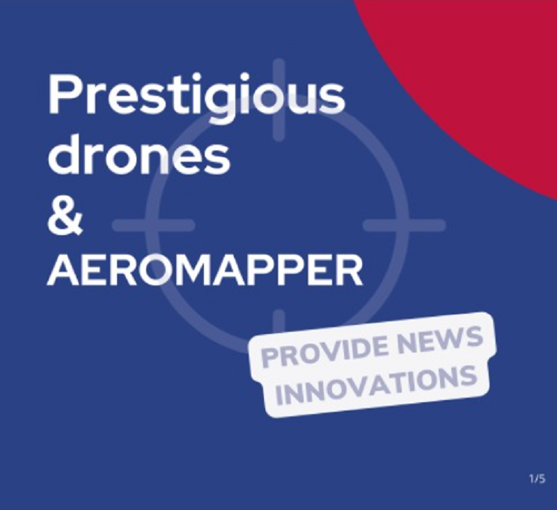 Prestigious drones Aeromapper