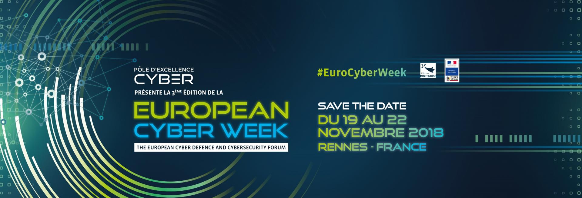 Banner European Cyber Week 2018