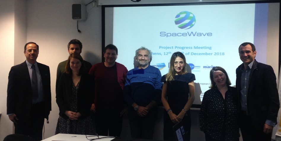 SpaceWave Consortium meets Si-Cluster in Greece