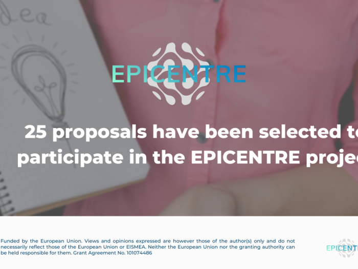 EPICENTRE-25 proposals