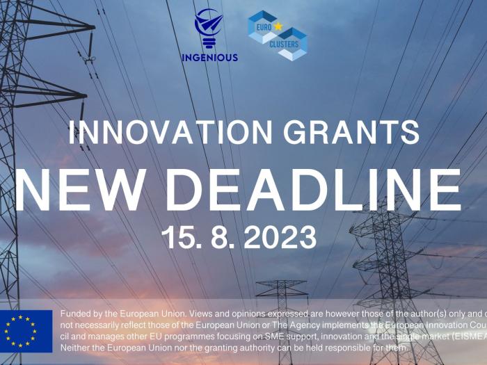 Innnovation grants new deadline - kopie