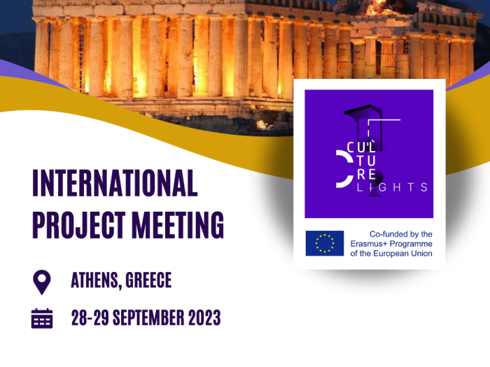 Banner CULTURELIGHT_Project meeting_Athens
